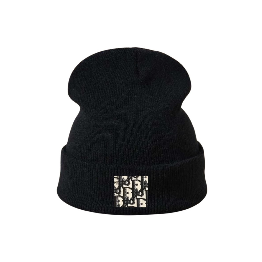 Custom Dior Toque/Hat - Black